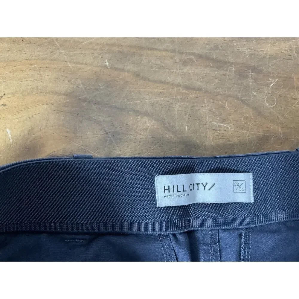 Hill City Men’s Size 32x36 Lightweight Everyday Pants Navy - Picture 4 of 10